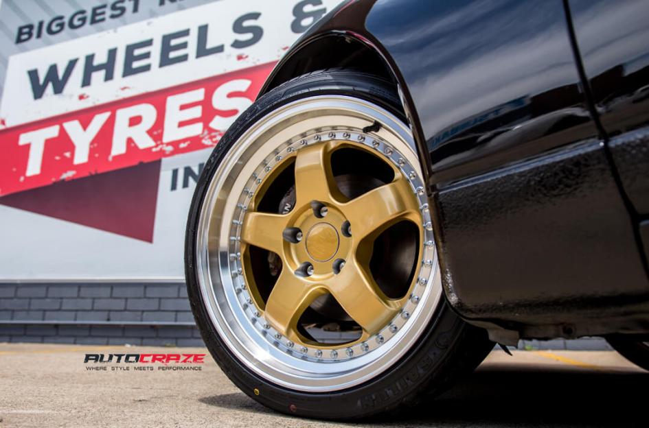 NISSAN 300ZX RS1 GOLD MACHINED LIP
